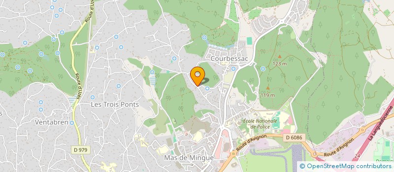 localisation de l'entreprise ORGANISME REGI TELESURVEILLANCE SECURITE à NIMES