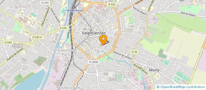 localisation de l'entreprise ORGANISME VALENCIENNOIS DES SENIORS ACTIFS  VALENCIENNES