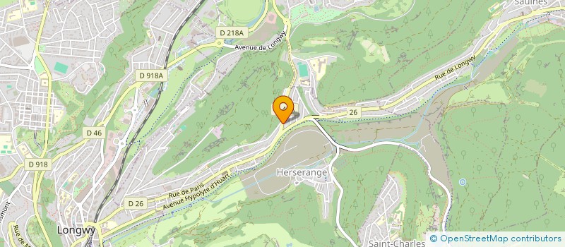 localisation de l'entreprise ORGANIZ'TOUT  HERSERANGE