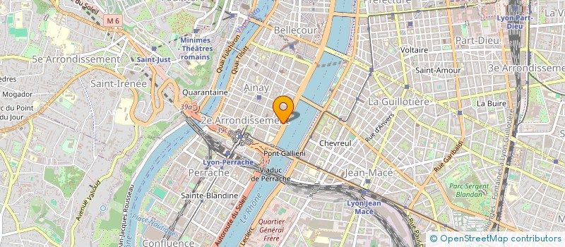 localisation de l'entreprise ORGANIZE SARL à LYON