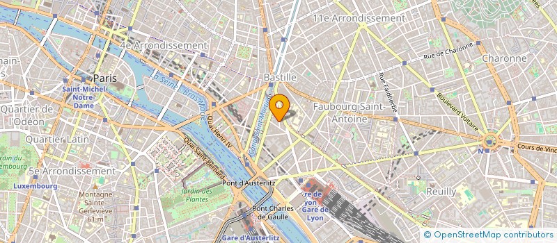 localisation de l'entreprise ORGANON à PARIS