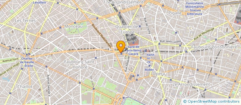 localisation de l'entreprise ORGANON FRANCE à PARIS