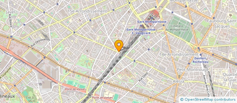 localisation de l'entreprise ORGE D'ARGENT  PARIS