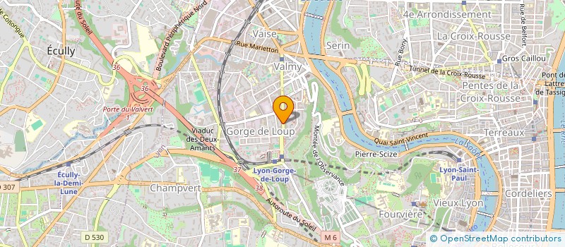 localisation de l'entreprise ORGERET RENE SARL à LYON