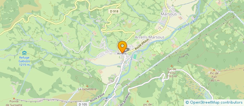 localisation de l'entreprise ORGO  GAILLAGOS