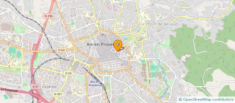 localisation de l'entreprise ORGUE PLUS  AIX EN PROVENCE