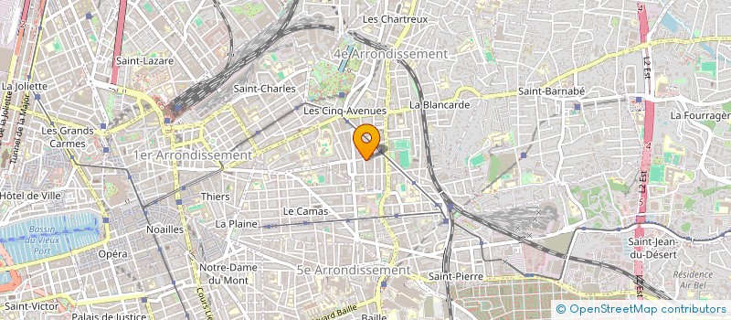 localisation de l'entreprise ORGUES à MARSEILLE