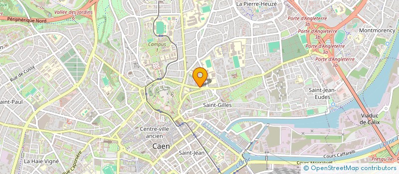 localisation de l'entreprise ORGUES DE L'ABBAYE AUX HOMMES DE CAEN à CAEN