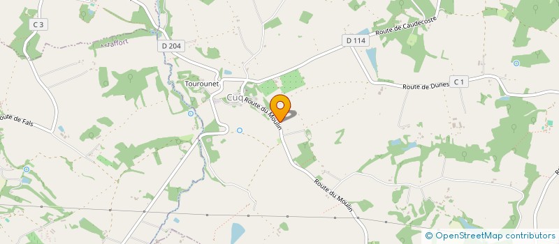 localisation de l'entreprise ORGUES SCHUETZ  FALS