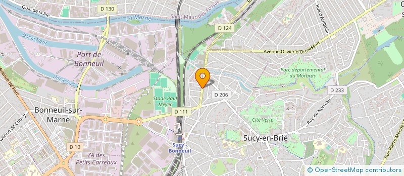 localisation de l'entreprise ORH-IAS  SUCY-EN-BRIE