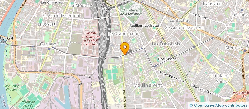 localisation de l'entreprise ORH-IT SERVICES  LYON