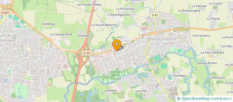 localisation de l'entreprise ORHAN PUNGOCI  NOYAL-CHATILLON-SUR-SEICHE