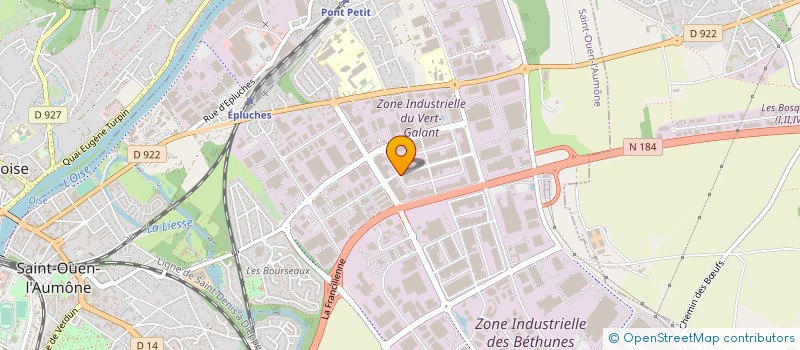 localisation de l'entreprise ORHES  SAINT-OUEN-L'AUMONE