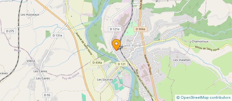 localisation de l'entreprise ORHKA à HAUTERIVE