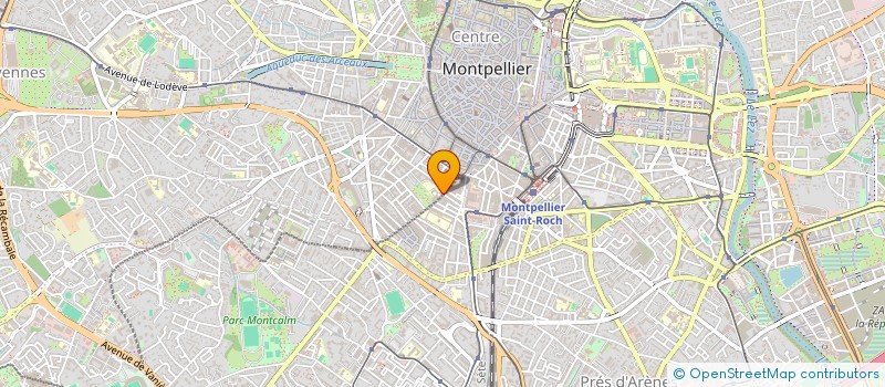 localisation de l'entreprise ORI à MONTPELLIER