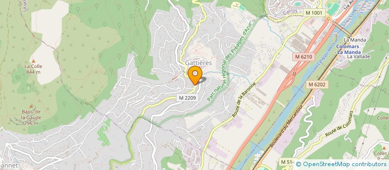 localisation de l'entreprise ORIA  SAINT-JEANNET