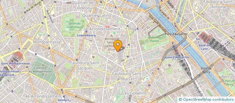 localisation de l'entreprise ORIA BIOSCIENCE à PARIS