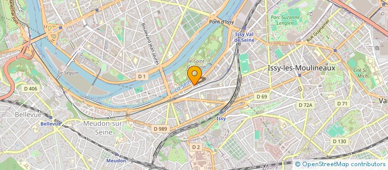 localisation de l'entreprise ORIA CONSEIL à ISSY-LES-MOULINEAUX