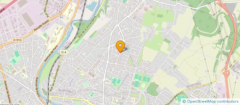 localisation de l'entreprise ORIADIS  BUXEROLLES