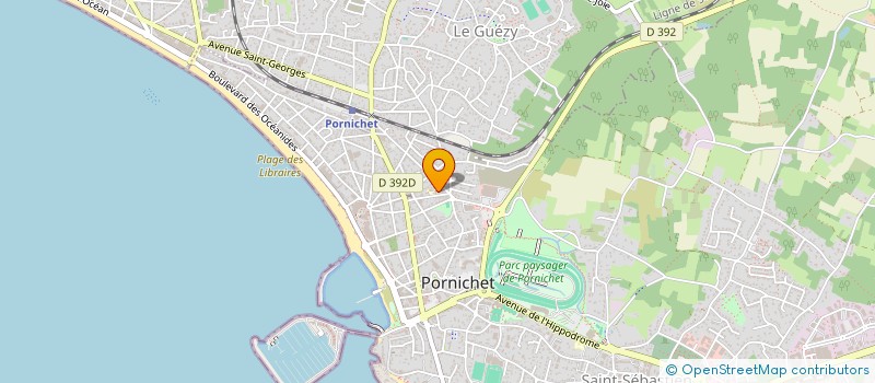 localisation de l'entreprise ORIANE CONSEIL  PORNICHET