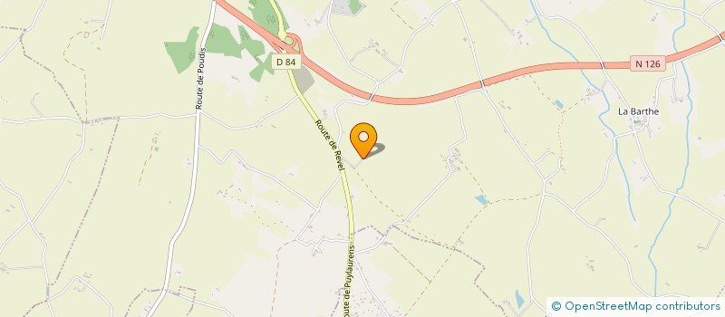 localisation de l'entreprise ORIANE G ROSNER à PUYLAURENS