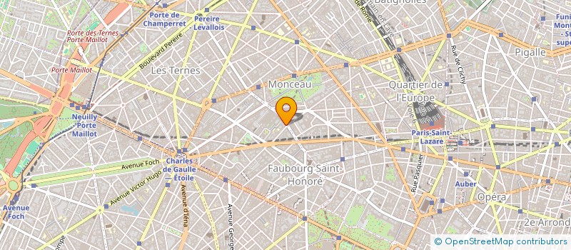 localisation de l'entreprise ORIANE MAJOR PRODUCTIONS  PARIS