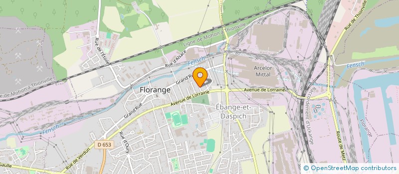localisation de l'entreprise ORIANE'S WORLD  FLORANGE