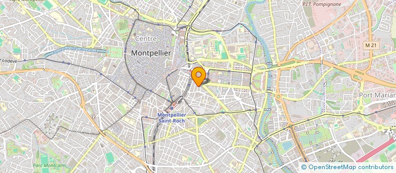 localisation de l'entreprise ORIAX INFORMATIQUE à MONTPELLIER