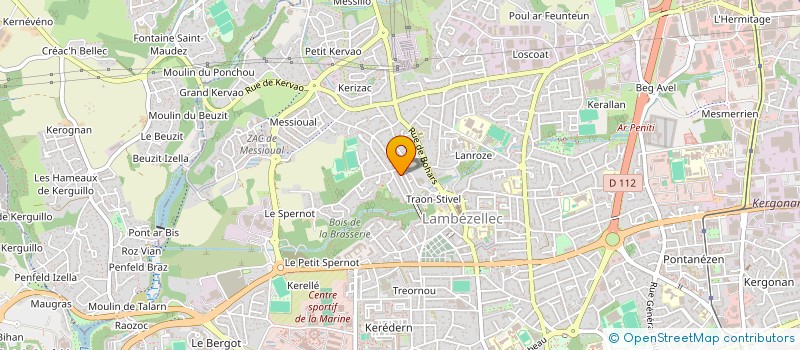 localisation de l'entreprise ORICA CONSULT  BREST