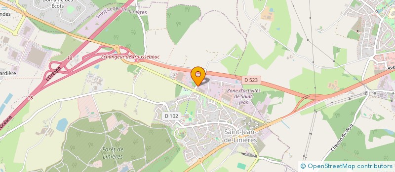 localisation de l'entreprise ORICHALK.COM  SAINT-LEGER-DE-LINIERES