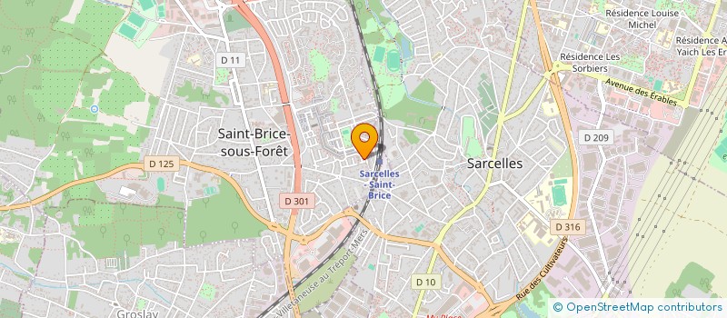 localisation de l'entreprise ORICHALQUE CORP. à SAINT-BRICE-SOUS-FORET