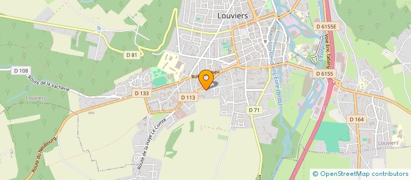 localisation de l'entreprise ORIDEAUVILLE 006 à LOUVIERS