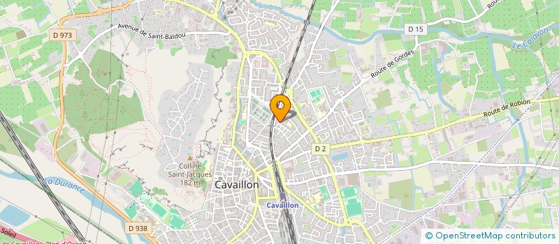 localisation de l'entreprise ORIEL ENTREPRISE  CAVAILLON