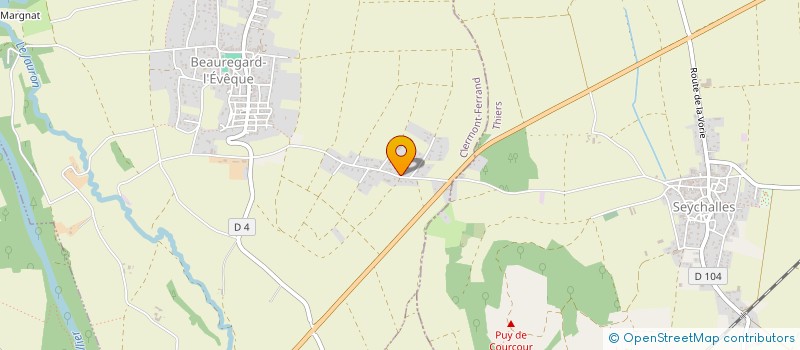 localisation de l'entreprise ORIENT  BEAUREGARD-L EVEQUE