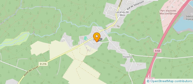 localisation de l'entreprise ORIENT BAY  PESSAC