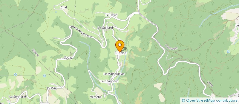 localisation de l'entreprise ORIENT'ELLES DANSE ORIENTALE  DIEME