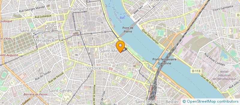 localisation de l'entreprise ORIENT EUROPE IMPEX à BORDEAUX