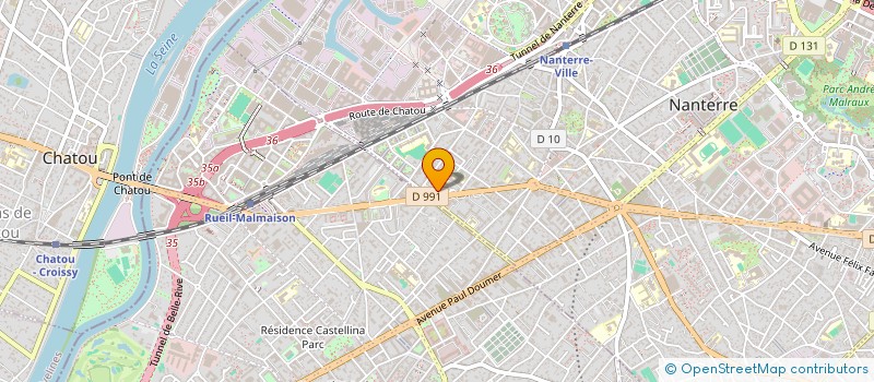 localisation de l'entreprise ORIENT EXPANSION  NANTERRE