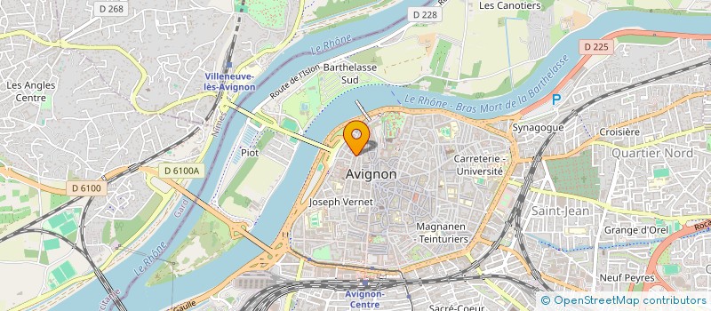 localisation de l'entreprise ORIENT EXPRESS à AVIGNON