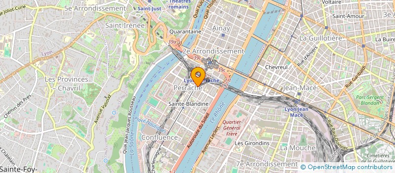 localisation de l'entreprise ORIENT EXPRESS  LYON