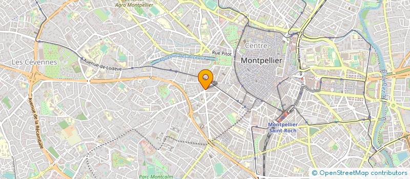 localisation de l'entreprise ORIENT EXPRESS à MONTPELLIER