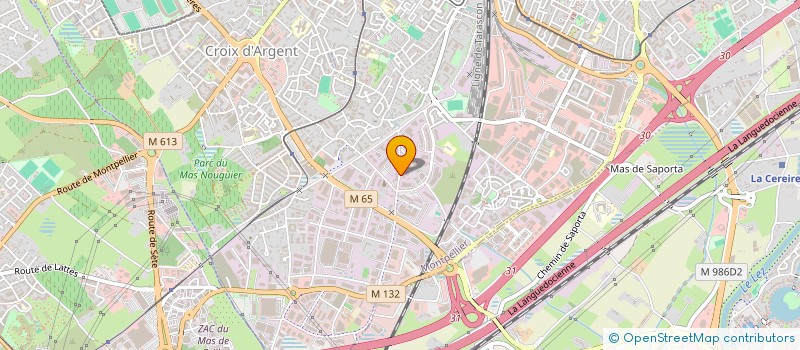 localisation de l'entreprise ORIENTACTION - BILAN DE COMPETENCES à MONTPELLIER