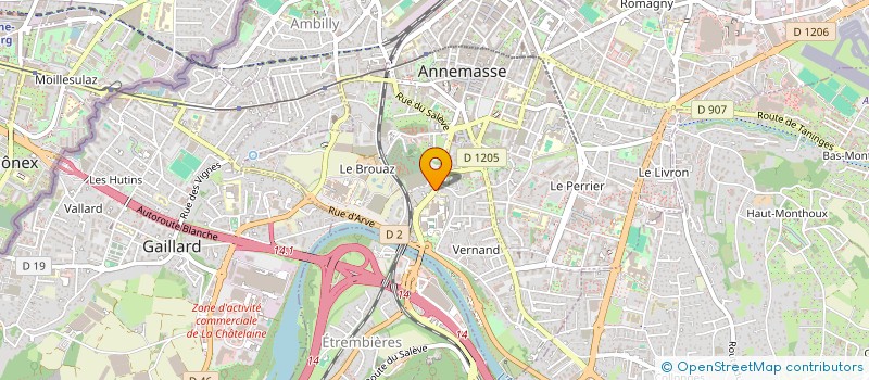 localisation de l'entreprise ORIENTAL IMPORT à ANNEMASSE