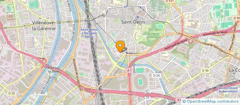 localisation de l'entreprise ORIENTAL MAROCO  SAINT-DENIS