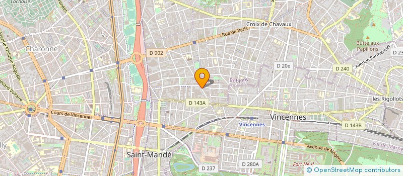 localisation de l'entreprise ORIENTAL MEDIA ASSOCIES à MONTREUIL