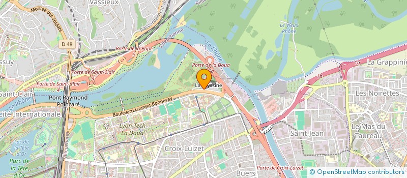 localisation de l'entreprise ORIENTALE DISTRIBUTION HALAL à VILLEURBANNE