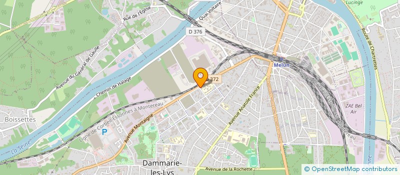localisation de l'entreprise ORIENTATION DEVELOPPEMENT EMPLOI à DAMMARIE-LES-LYS
