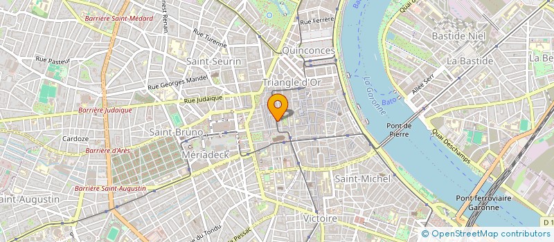 localisation de l'entreprise ORIENTATION PLANIFICATION PRESTATIONS  BORDEAUX