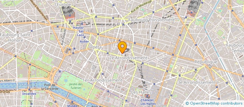 localisation de l'entreprise ORIENTATION WEB  PARIS