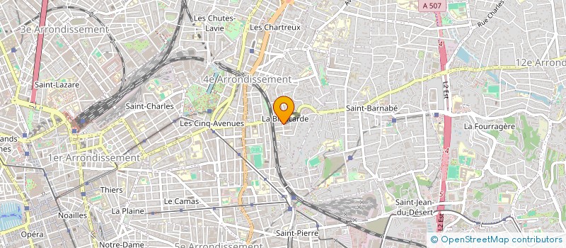 localisation de l'entreprise ORIENTATIONS à MARSEILLE